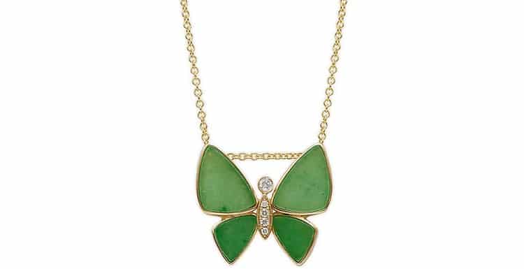 Effy Jade and Diamond Pendant Necklace--Saks Fifth Avenue