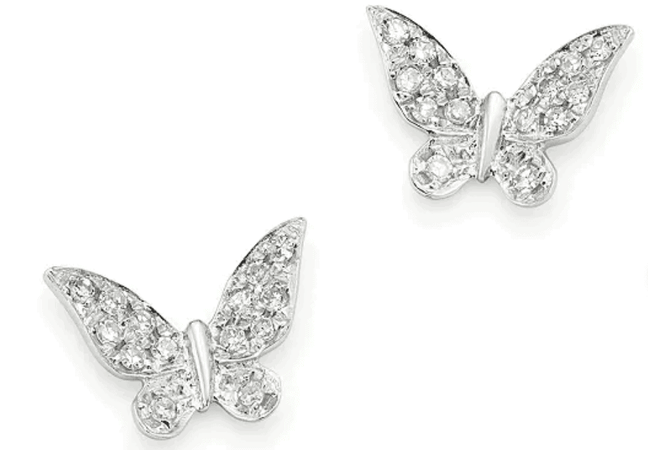 Meira T Butterfly Stud Earrings-Bloomingdale’s