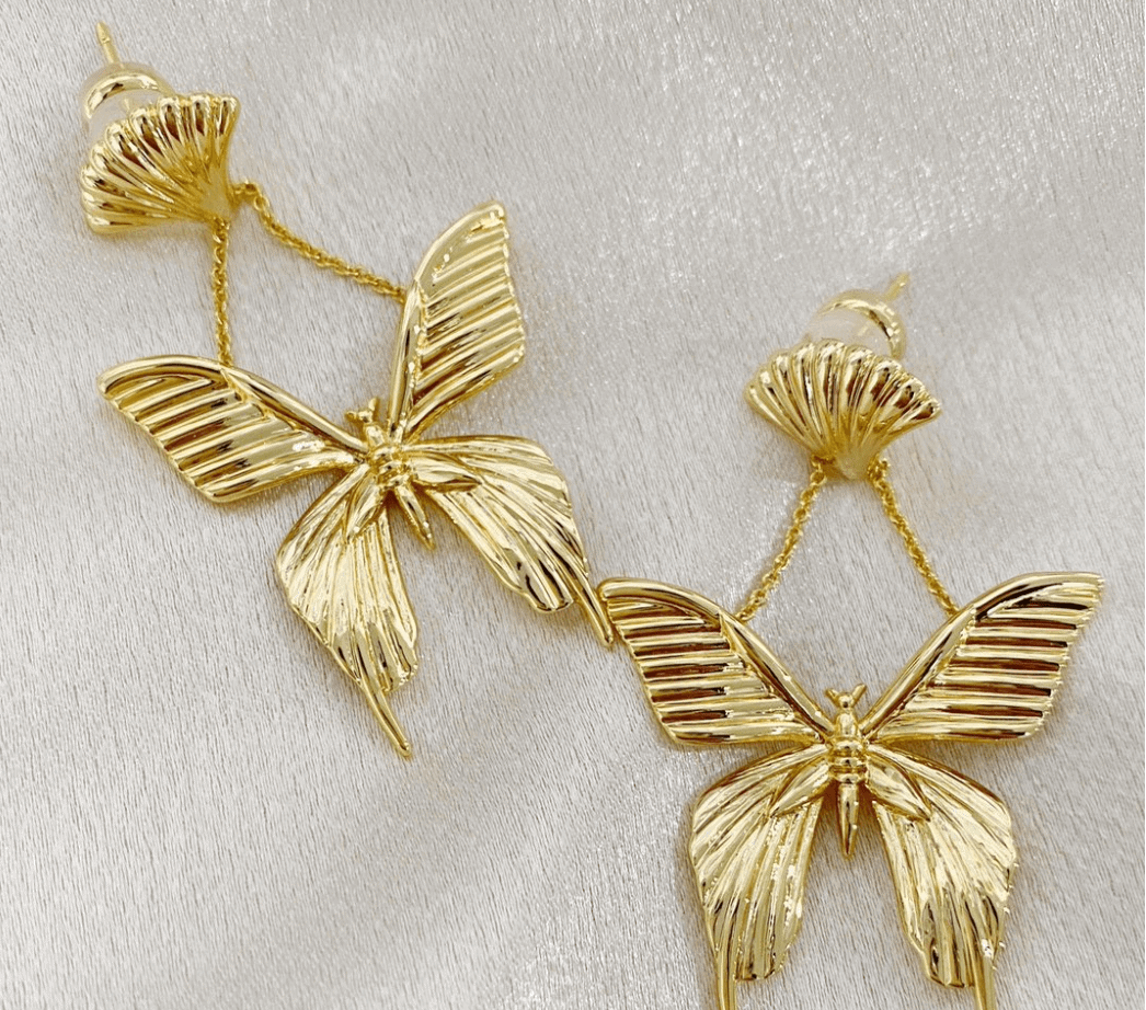 Celeste Butterfly Earrings- Bracha