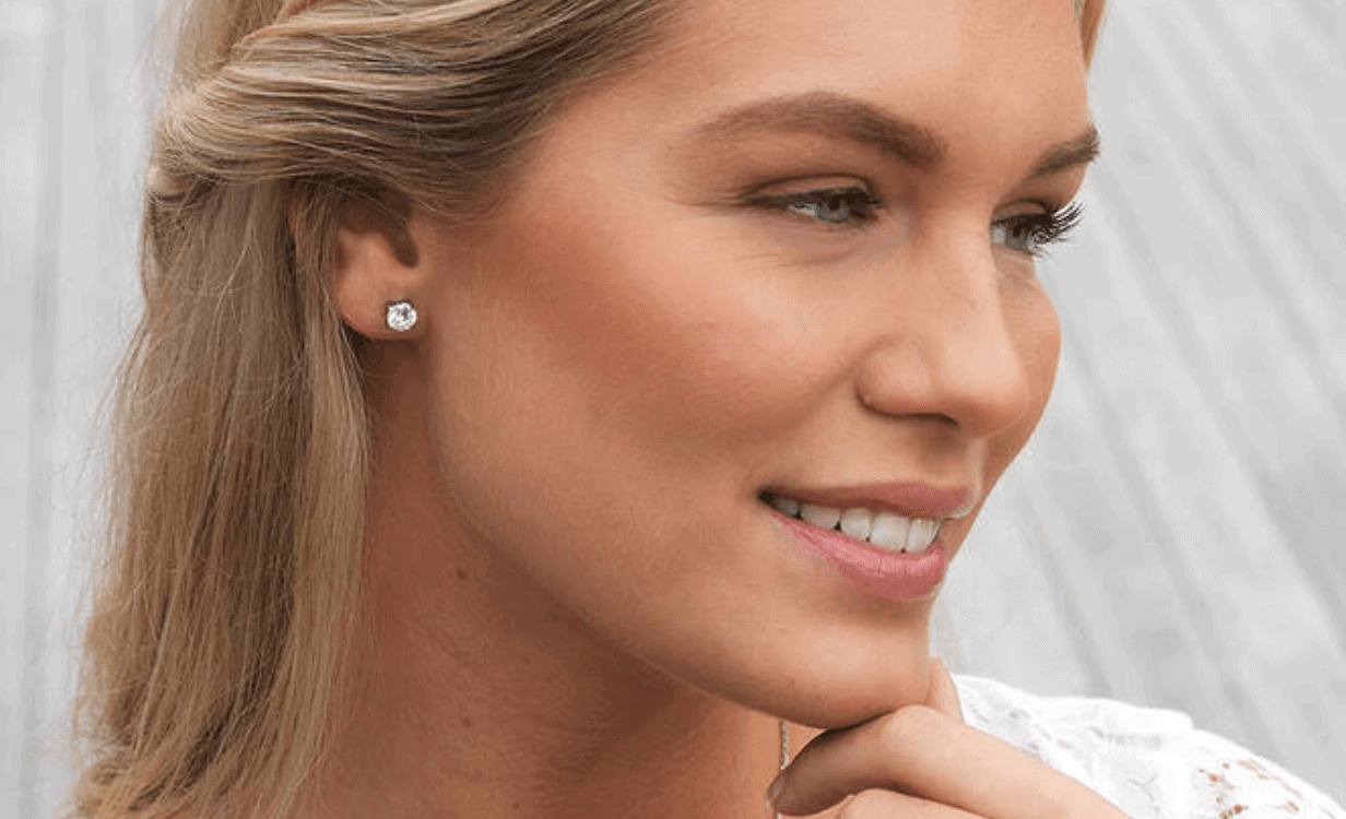 Bloomdahl Silver Titanium Studs