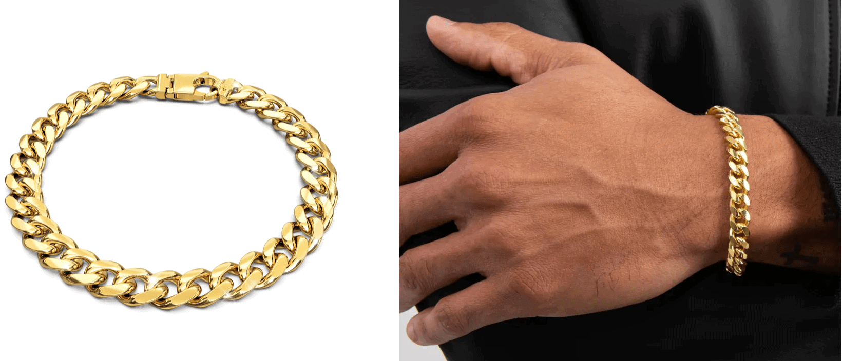 cuban link bracelet