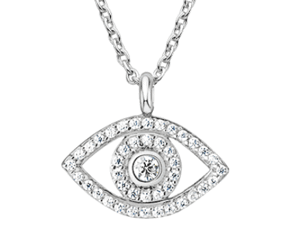 Evil Eye Diamond Pendant- Brilliant Earth