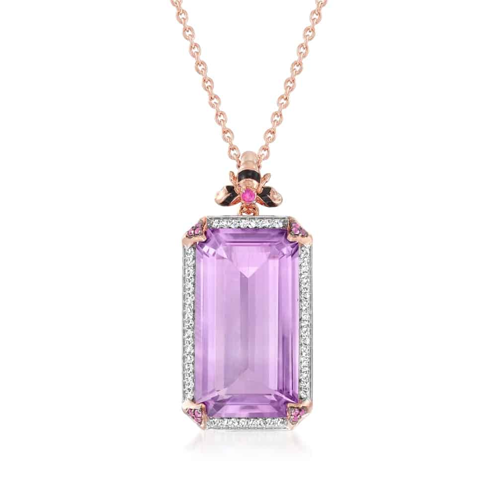 15 Best Amethyst Necklace Ideas and Inspiration - Bijoux Inspire