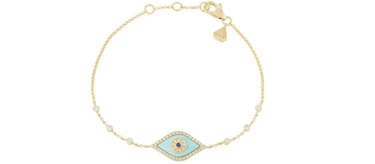 Enchantée Diamond Evil Eye Bracelet