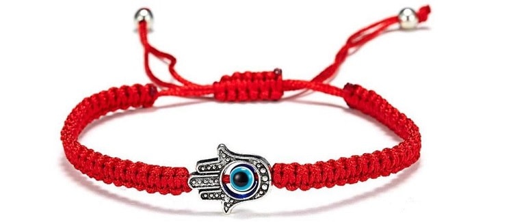 Evil Eye Hamsa Protection Bracelet