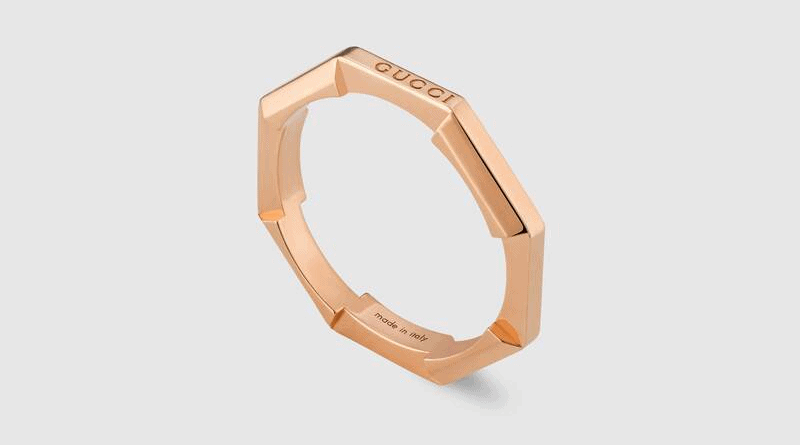 Gucci Linked to Love Mirrored Ring