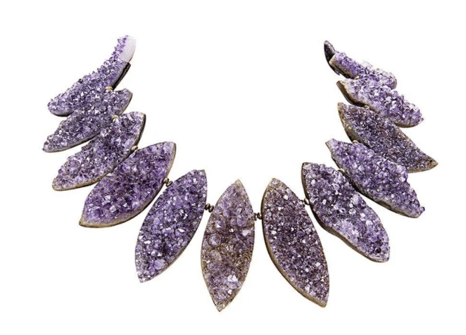 Amethyst Statement Necklace