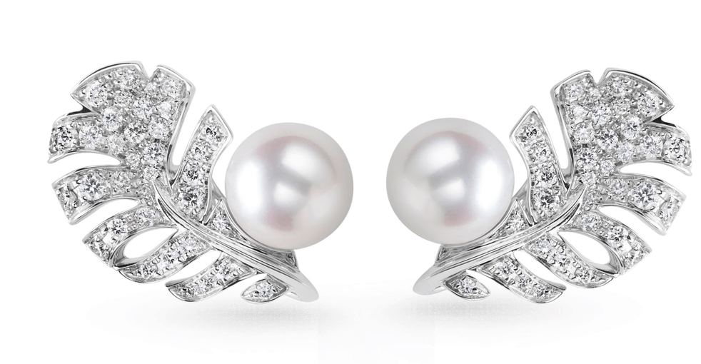 Plume de Chanel Pearl Earrings