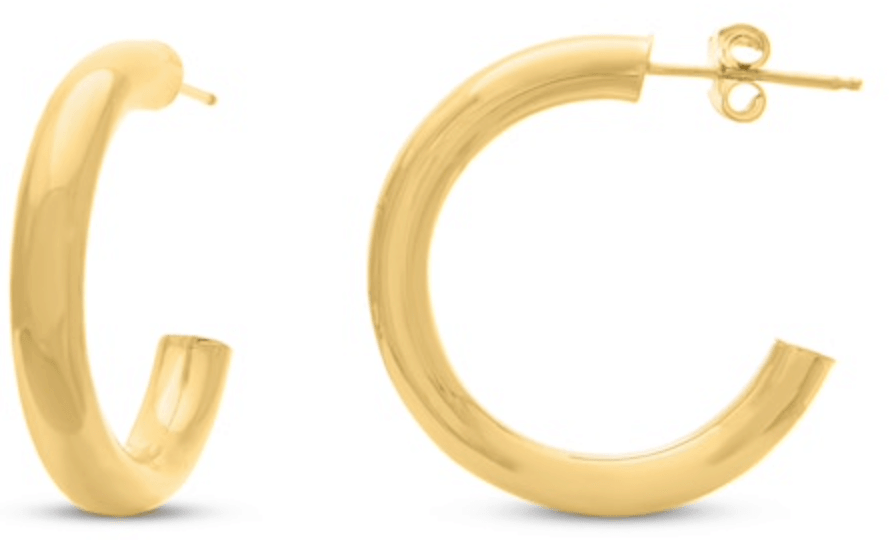 Open Hoop Earrings