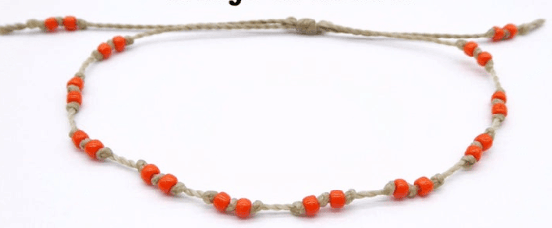 Waterproof Beaded Anklet