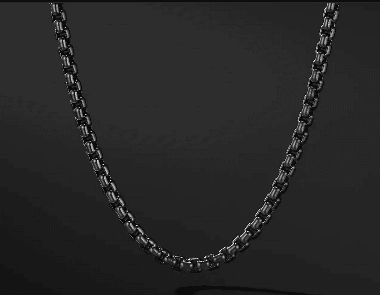 Small Box Chain Necklace