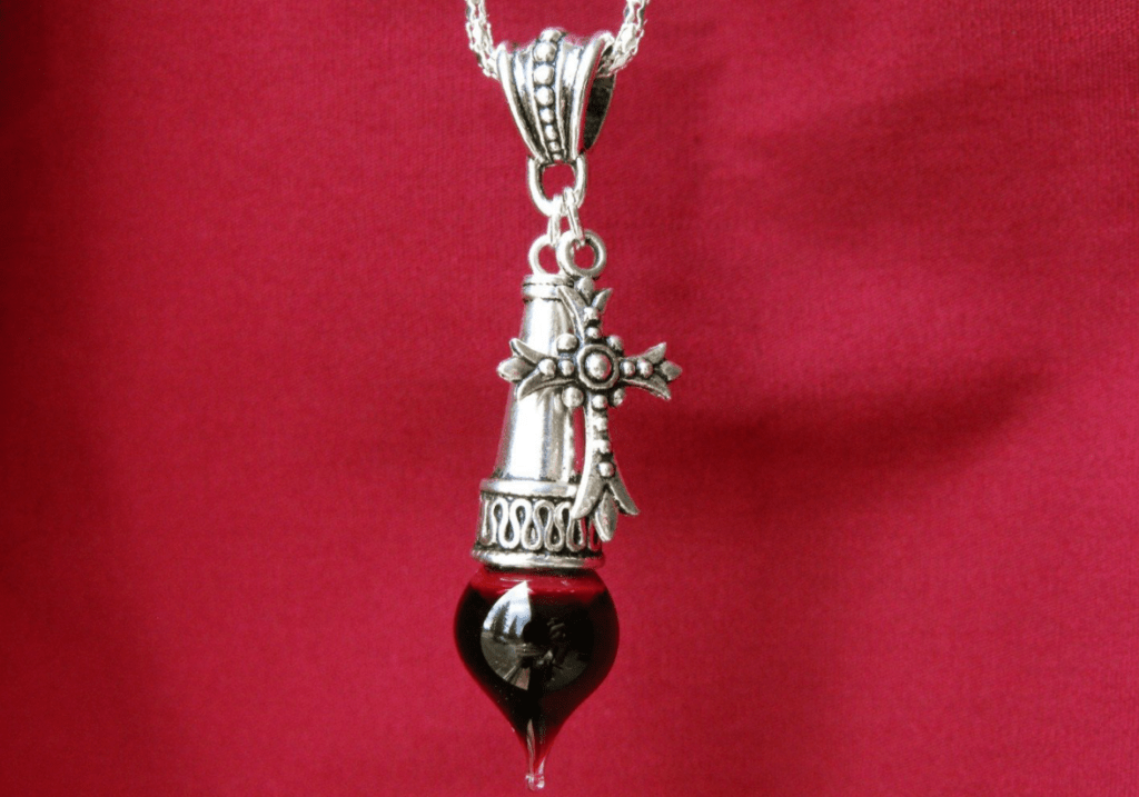 Matching Blood Vial Necklace | art-kk.com