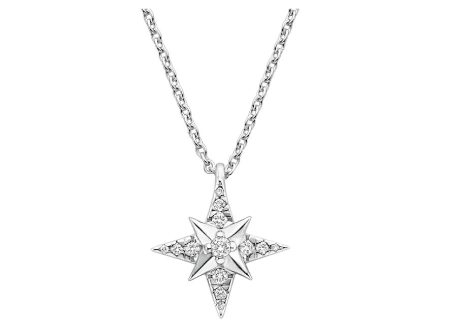 Luxe North Star Diamond Necklace