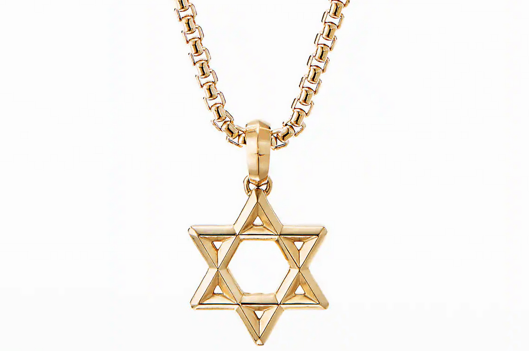 Modern Renaissance Star of David Necklace