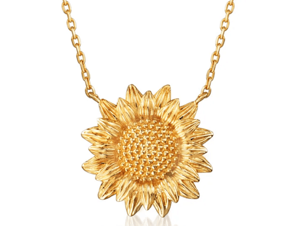 Ross Simmons Sunflower Necklace