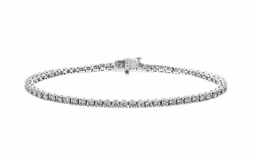 Lab-Grown Diamond Tennis Bracelet