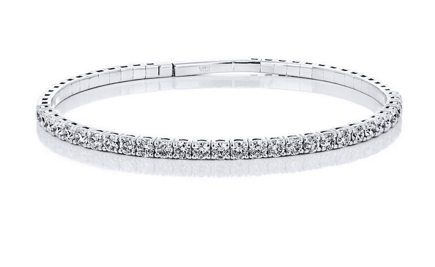 Lab-Grown Diamond Tennis Bangle