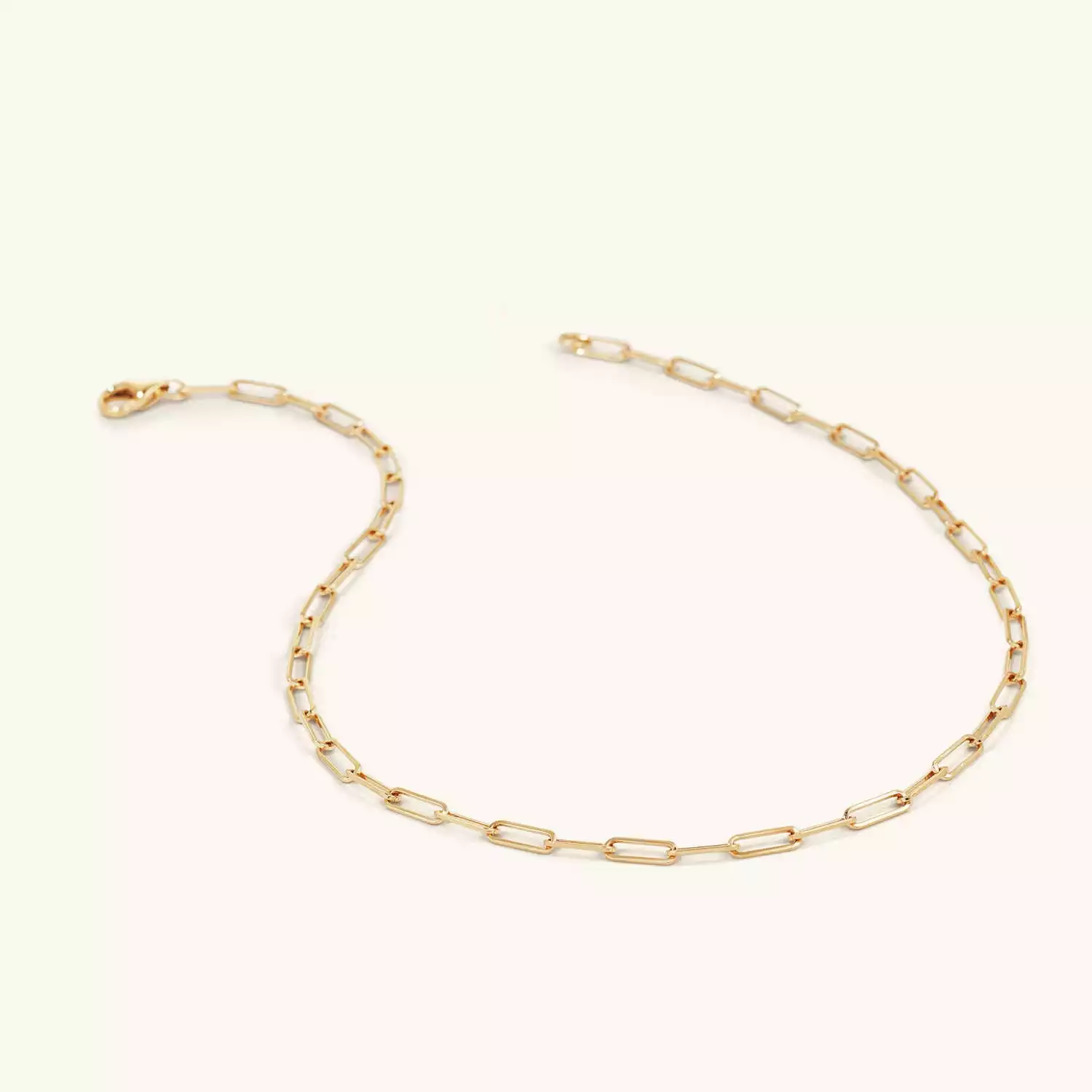 Boyfriend Bold Chain Anklet | Mejuri