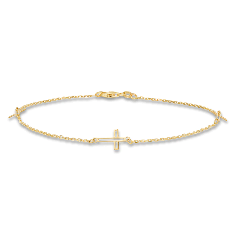 Cross Anklet | Kay