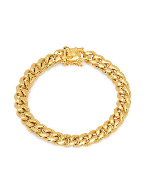 Cuban Chain Link Bracelet | Saksoff5th