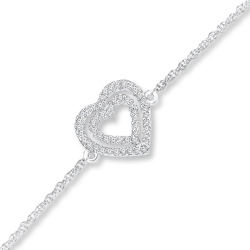 Diamond Heart Anklet | Kay Jewelers