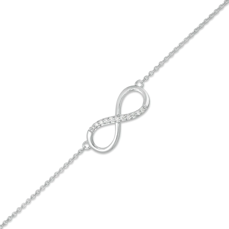 Diamond Infinity Anklet | Zales