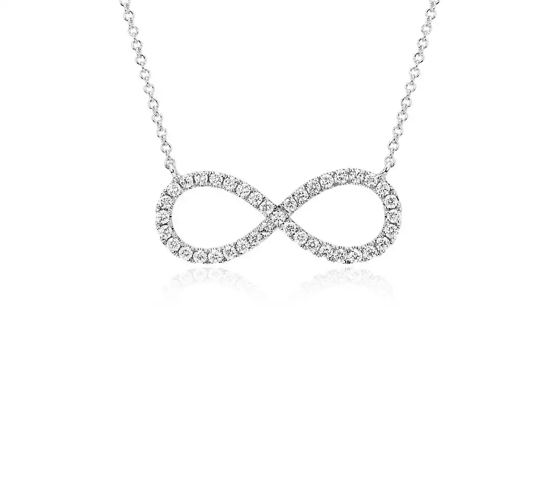 Diamond Infinity Necklace | Blue Nile