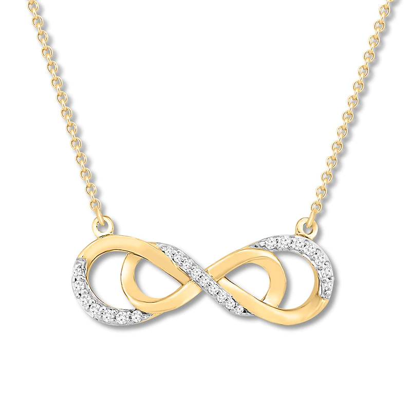 Diamond Infinity Necklace | Jared