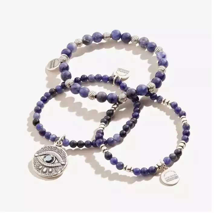 Evil Eye Beaded Stretch Bracelets | Alex and Ani