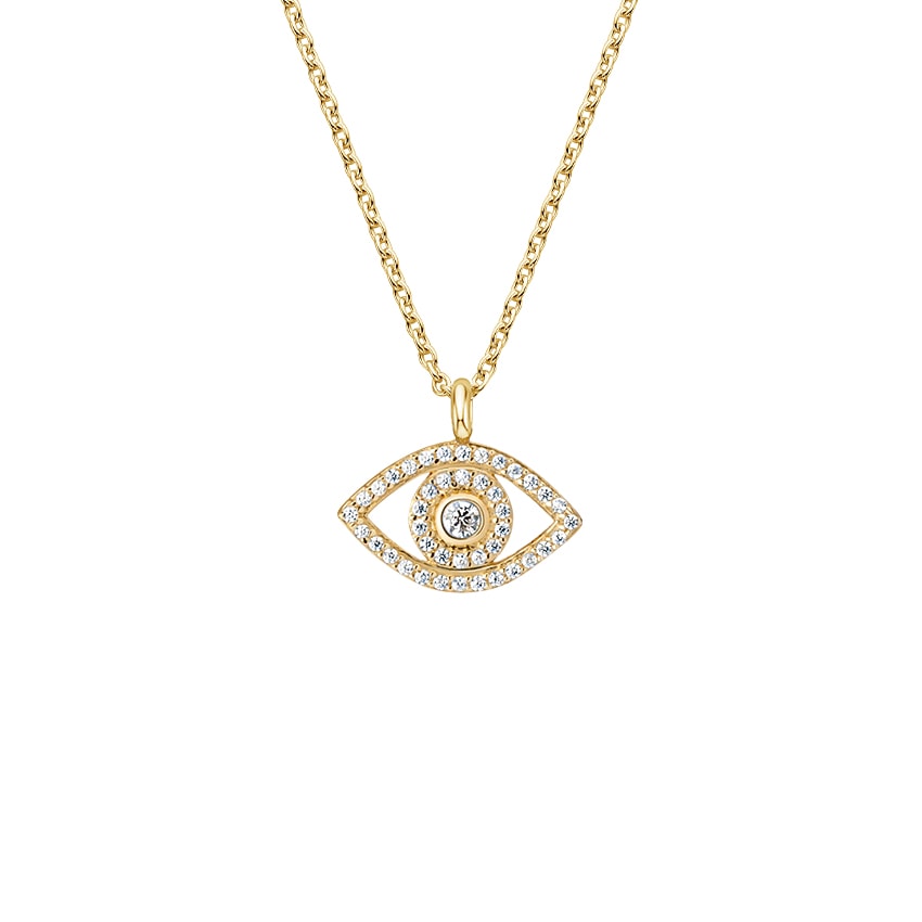Evil Eye Diamond Pendant | Brilliant Earth