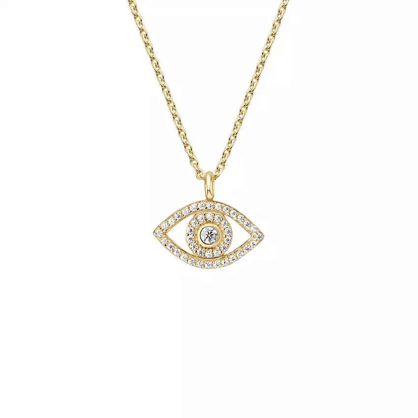 Evil Eye Diamond Pendant | Brilliant Earth