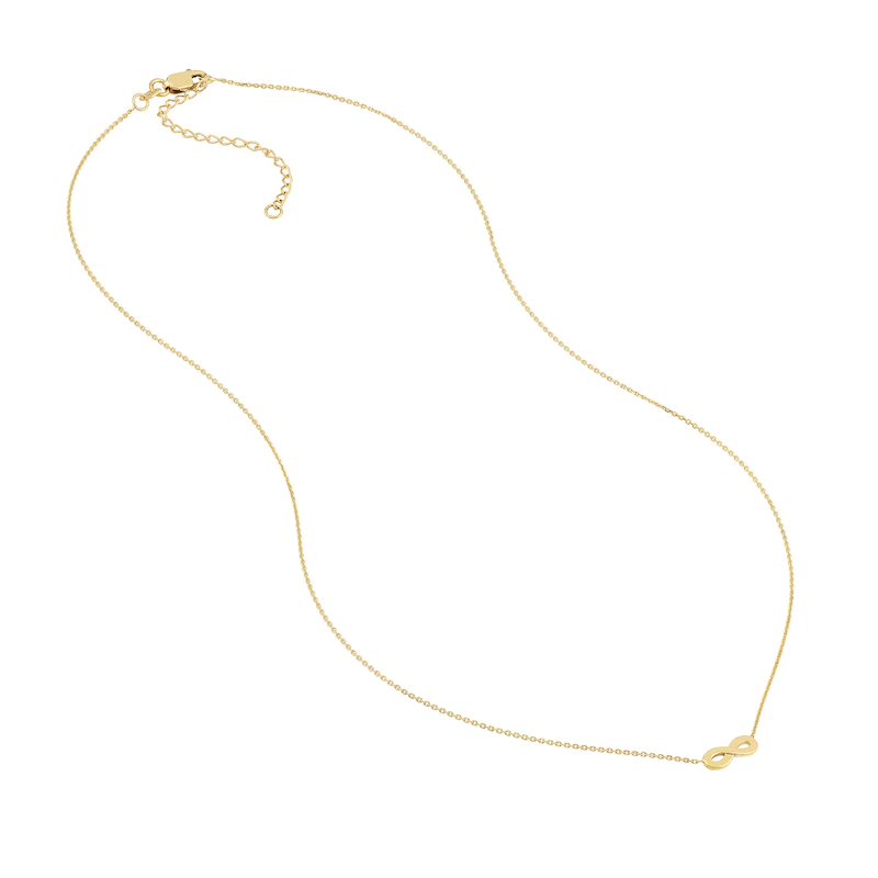 Infinity Necklace 14K Yellow Gold | Jared