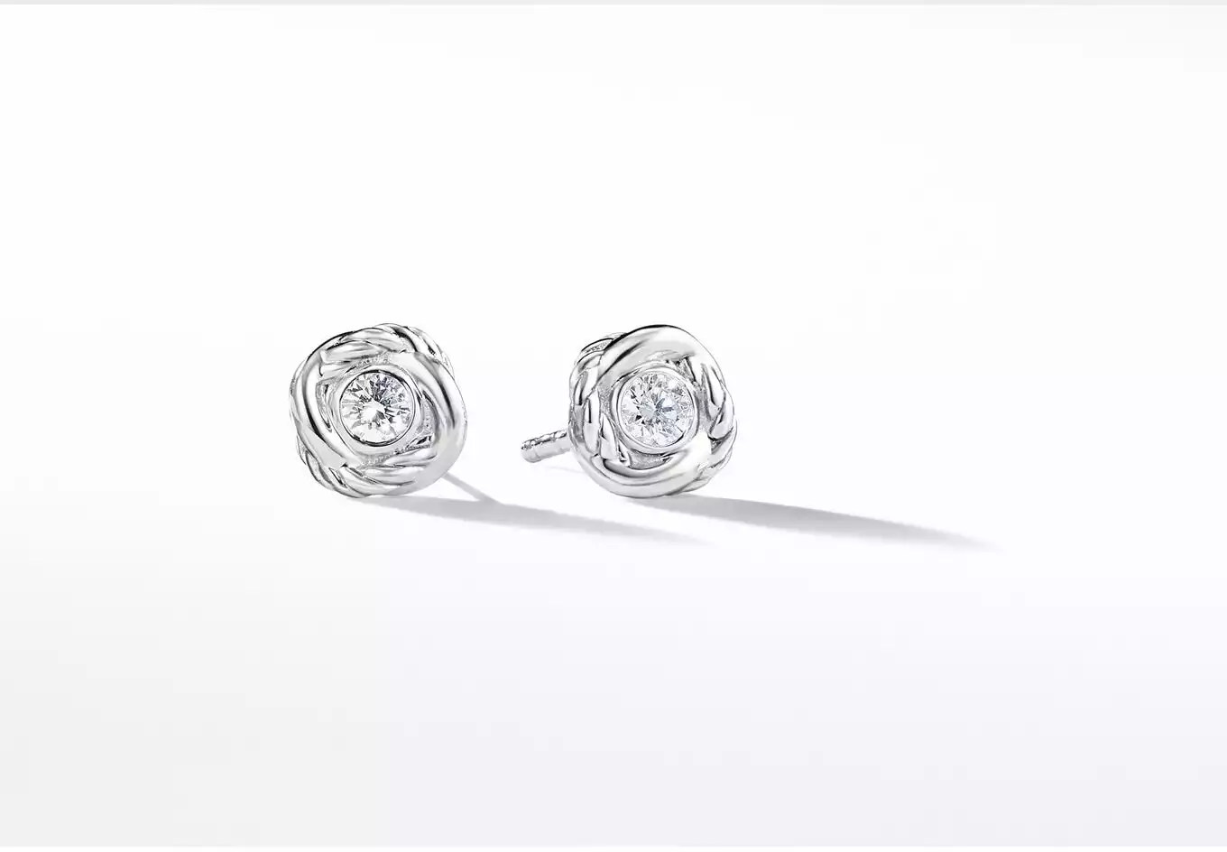 Infinity Stud Earrings | David Yurman