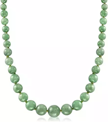 Jade Bead Graduated Necklace | Ross-Simons