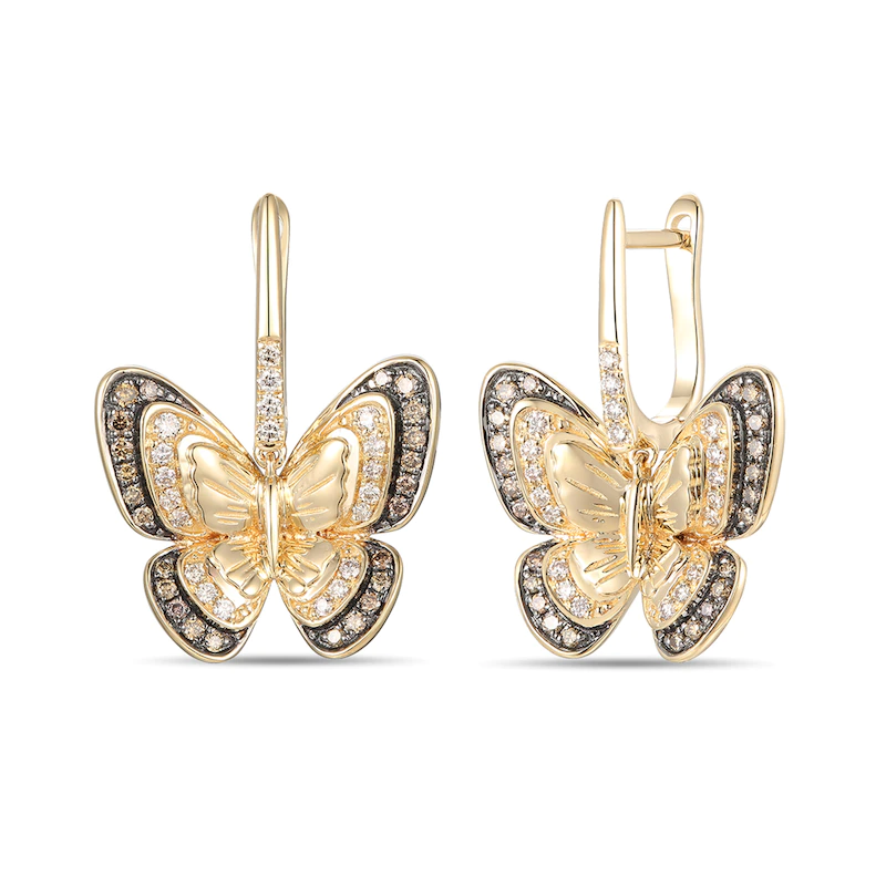 Le Vian Butterfly Diamond Earrings | Kay