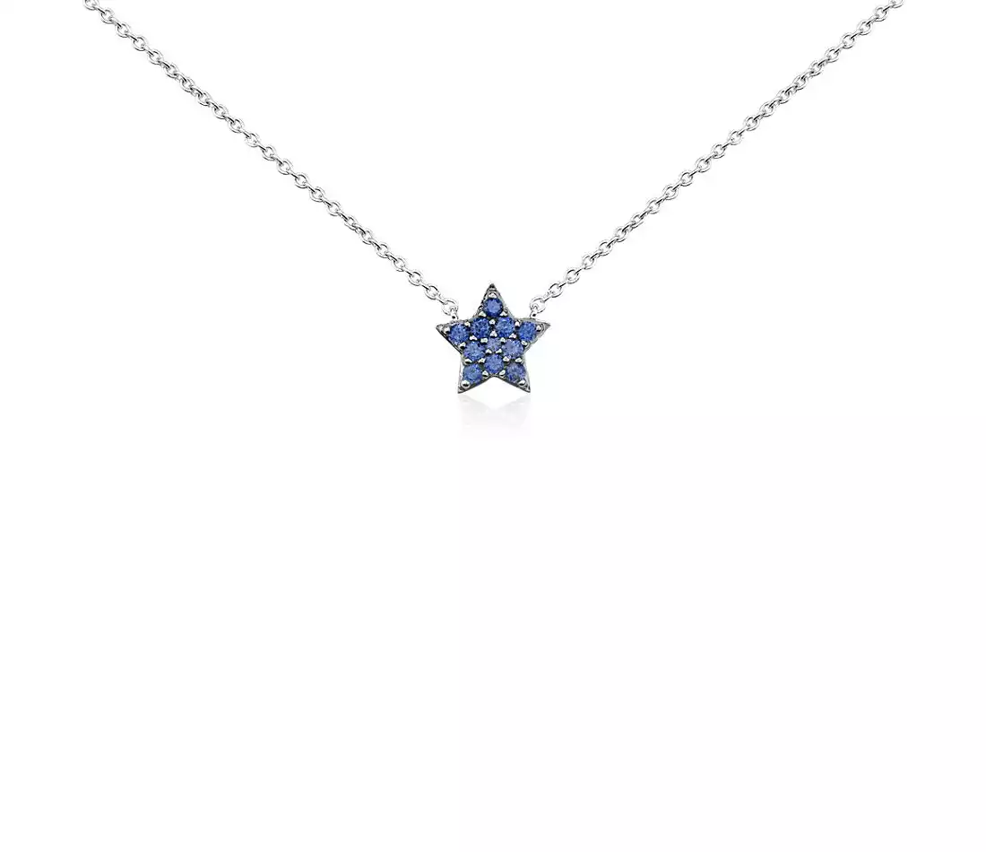 Mini Sapphire Star Pendant | Blue Nile