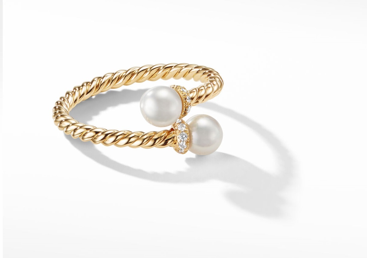Petite Solari Bypass Ring | David Yurman