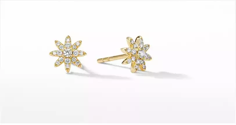 Petite Starburst Stud Earrings | David Yurman