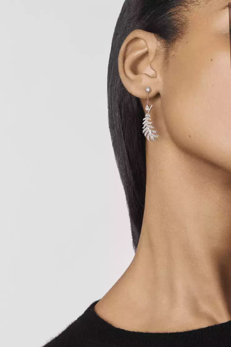 Plume de Chanel Drop Earrings | Chanel