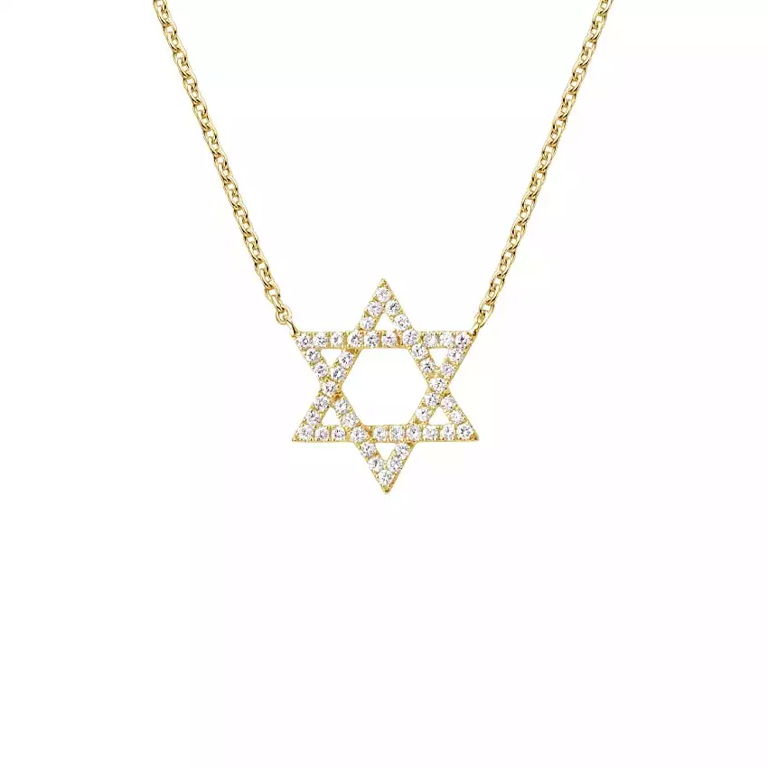 Star Of David Diamond Pendant | Brilliant Earth