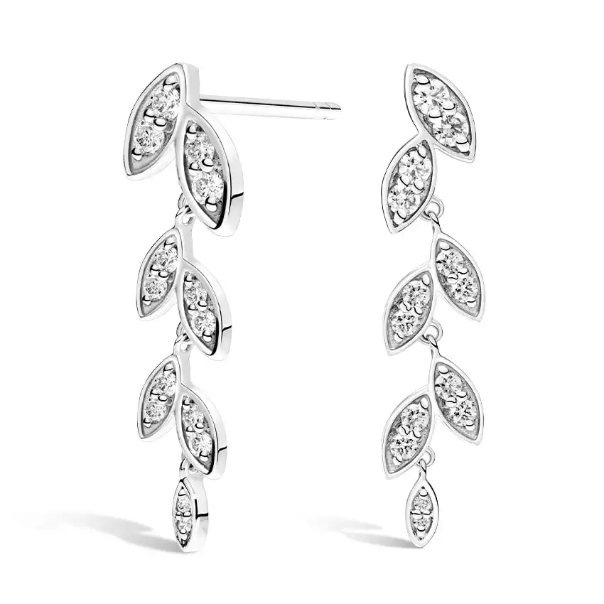 Wisteria Diamond Earrings | Brilliant Earth