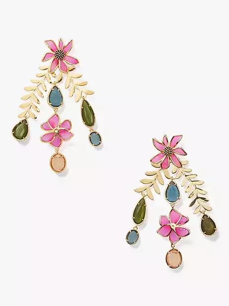 Wild Garden Statement Earrings | Kate Spade