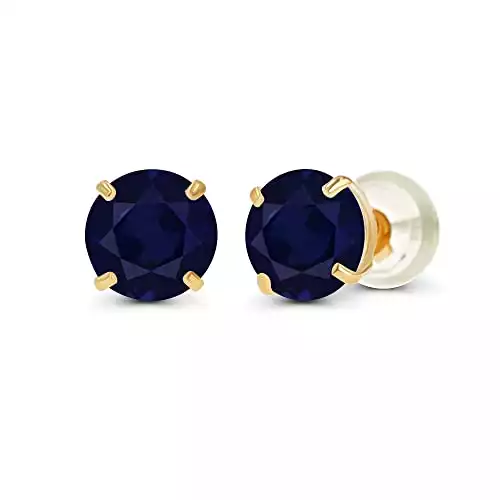 Decadence Blue Sapphire Earrings | Amazon