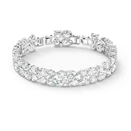 Swarovski Tennis Deluxe Bracelet | Amazon