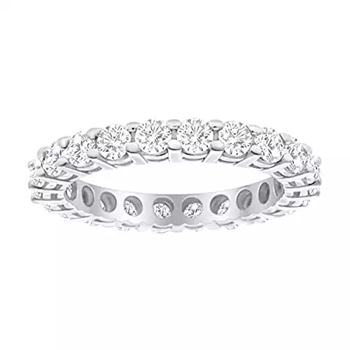 Ladies Eternity Wedding Anniversary Stackable Ring | Amazon